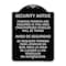 Signmission Parking Permits Are Required in This Area Unauthorized Vehicles Will Be Towed Aviso, BS-1824-22969 A-DES-BS-1824-22969 - alternate 1